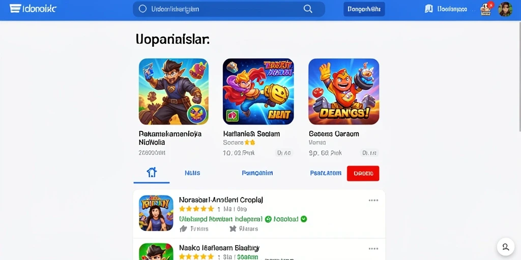 Cuplikan momen seru dalam permainan.