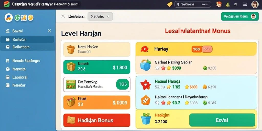 Tantangan level yang semakin meningkat dan membuat ketagihan.