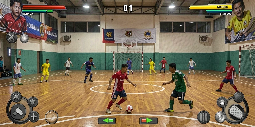 Pengaturan yang epik untuk pengalaman bermain yang mendalam.