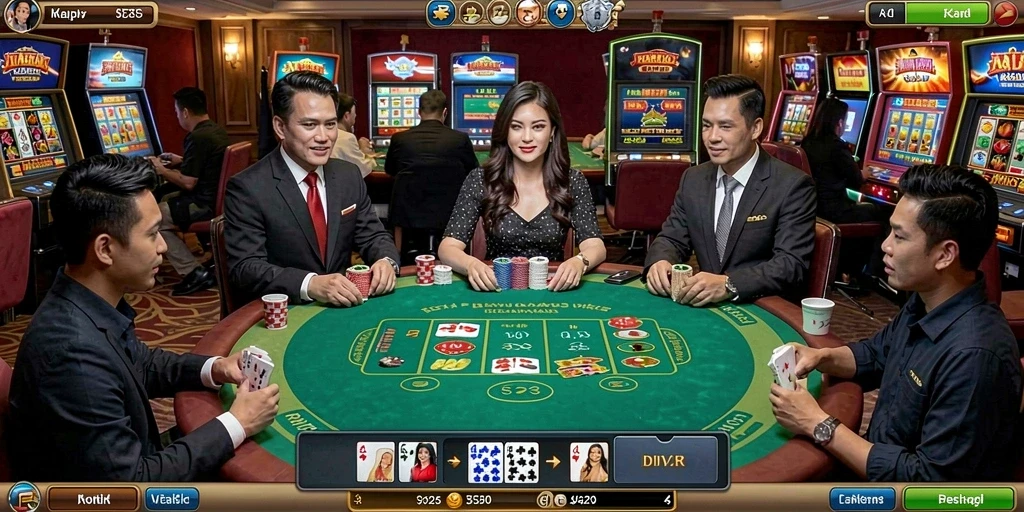 Fitur chat yang memungkinkan interaksi antara pemain.
