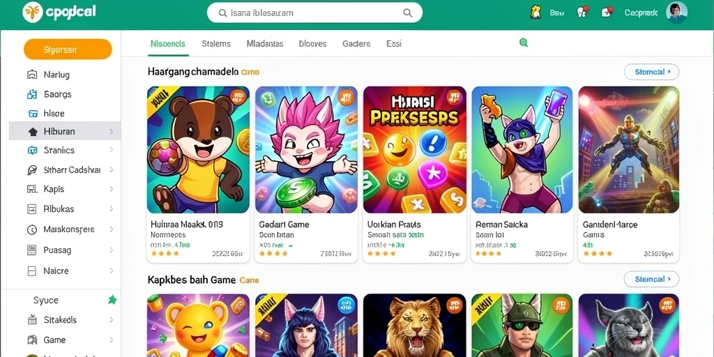 Grafik yang menawan membuat setiap permainan berkesan.