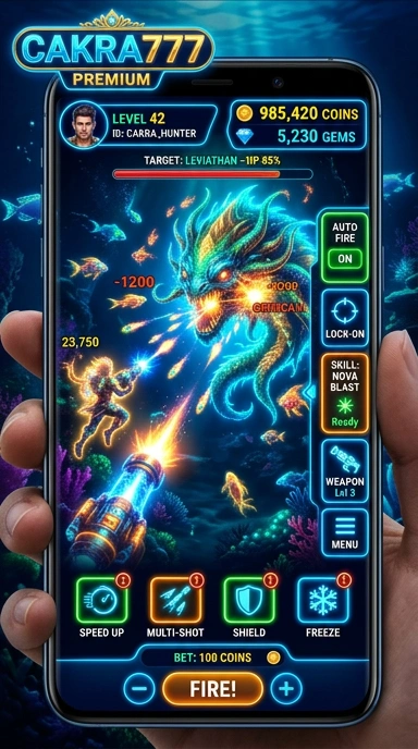 cakra777 — menu pengaturan